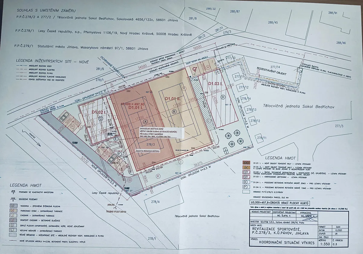 Prodej pozemku 3141 m²